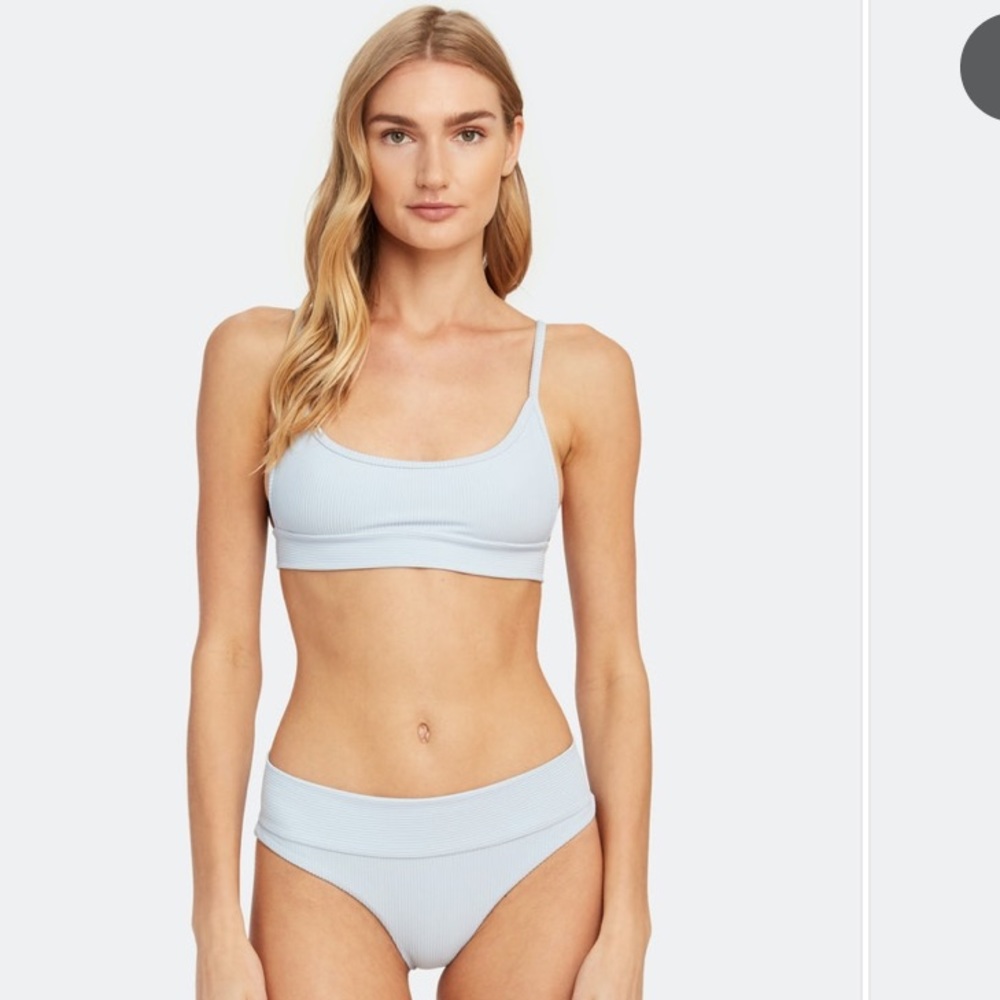 Frankies bikinis Gavin bottom in cloud light blue